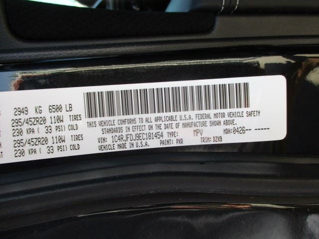 GRANDCHER 2014 Seat Rear 1512012