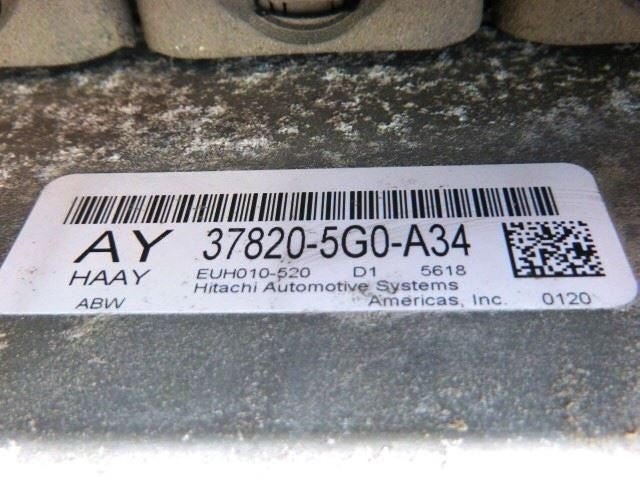 Engine 3.5L VIN 2 6th Digit Automatic Ulev II Fits 15-17 ACCORD 171347