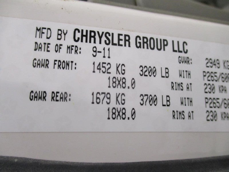 GRANDCHER 2012 Glove Box 1934616