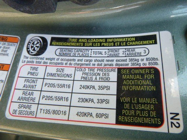 Passenger Headlight VIN A 6th Digit Halogen Fits 15-16 IMPREZA 1113082