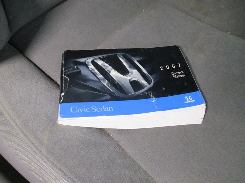 CIVIC 2007 Owners Manual 2029708