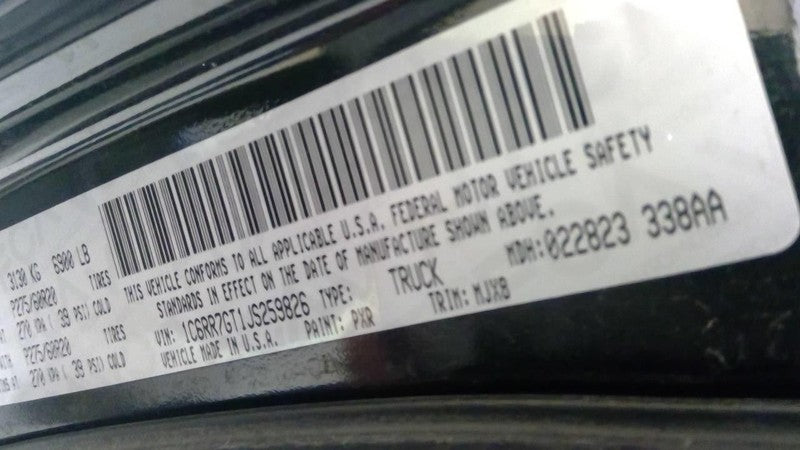 Dodge RAM 1500 2018 Headrest Used 0561