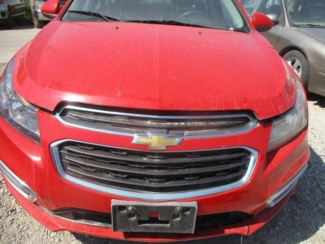 Grille VIN P 4th Digit Limited Center Tpv Opt WA7 Fits 15-16 CRUZE 158