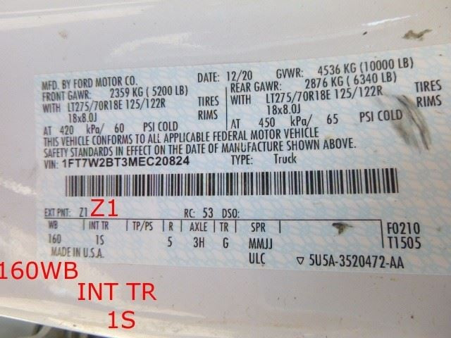 Steering Gear/Rack Power Steering Fits 21-22 FORD F250SD PICKUP 143670