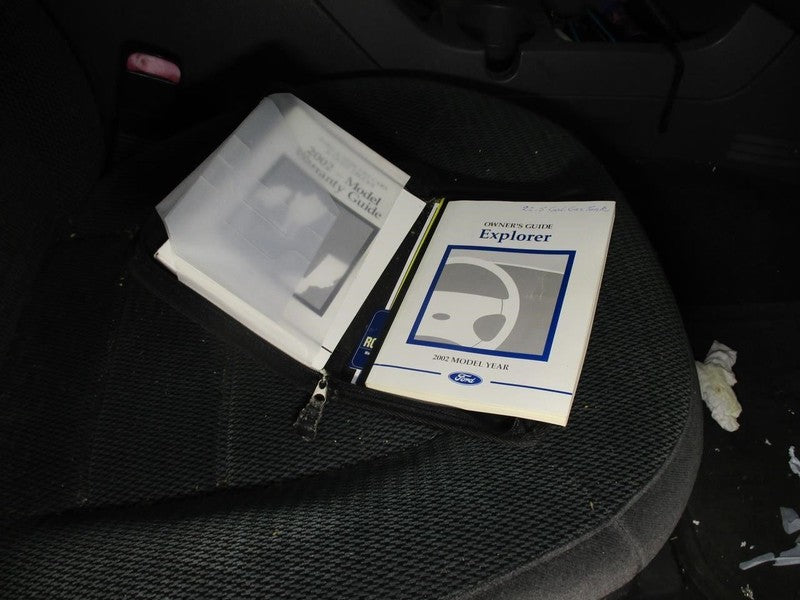 EXPLORER 2002 Owners Manual 2018636