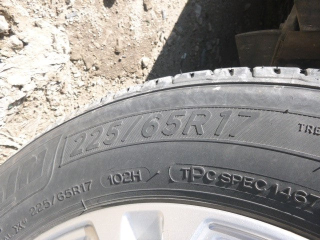 Wheel 17x7 Painted Silver Opt Rsb Fits 18-24 TERRAIN 1929706