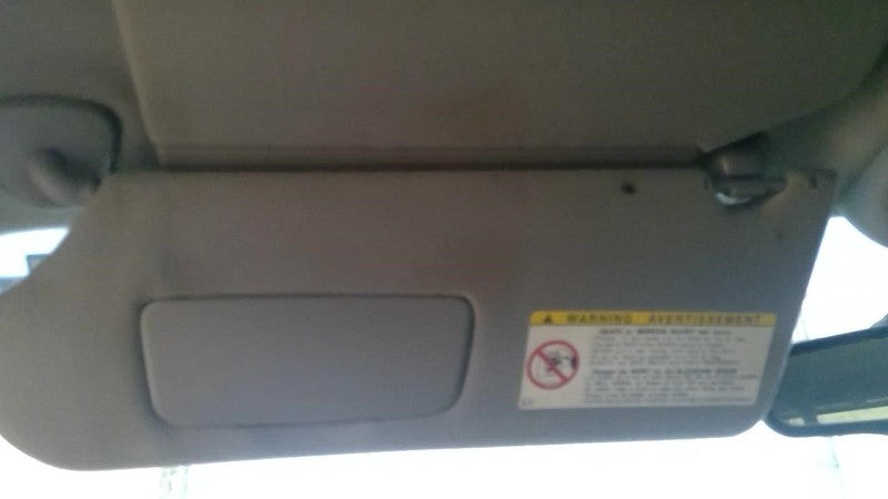 Driver Sun Visor With Illumination Limited Primary Fits 01-04 SEQUOIA