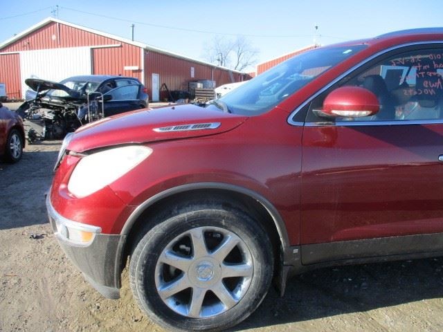 Driver Side View Mirror Power Folding Opt Dnp Fits 08-12 ENCLAVE 19707