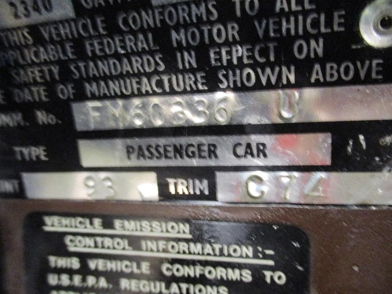 SPITFIRE 1977 Seat Belt Front 1735963