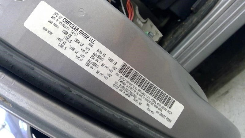 Dodge Caravan 2014 Headrest Used 4247