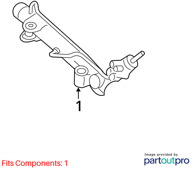 Steering Gear/Rack Power Rack And Pinion Citadel Fits 11-15 DURANGO 17