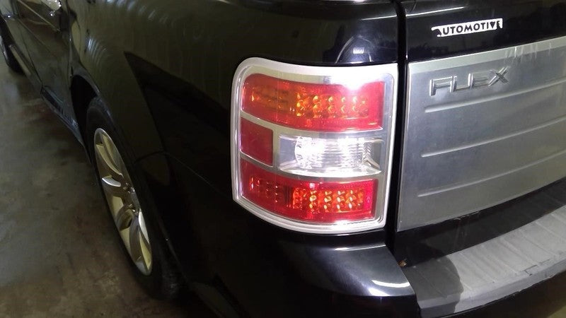 Driver Tail Light With LED Silver Border Trim Fits 09-11 FLEX 1920990