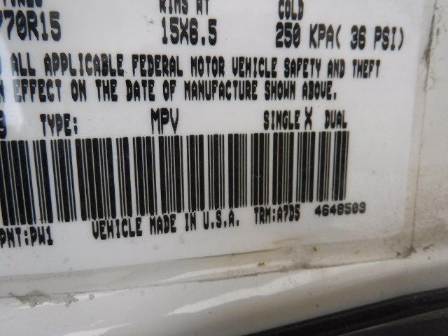 Door Handle Exterior Assembly Door Rear Matte Black Fits 02-07 CARAVAN