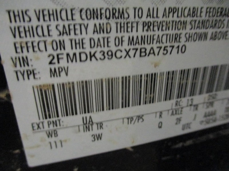 Driver Sun Visor With Illumination Fits 07-10 EDGE 1951870