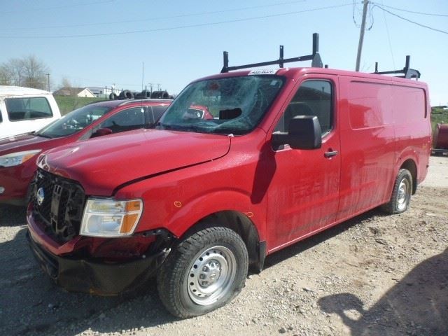 Driver Side View Mirror Manual Black Fits 12-21 NV 1500 1559509
