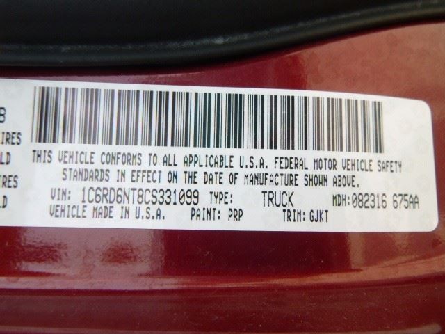 Console Front Floor Bucket Seats Fits 10-12 DODGE 2500 PICKUP 1618751