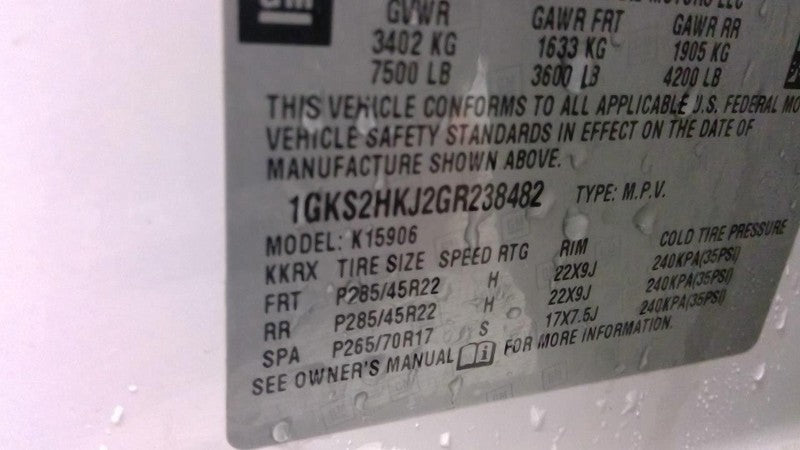 Carrier Front Axle 3.23 Ratio Opt GU5 ID AAA4 Fits 15-16 ESCALADE 1856