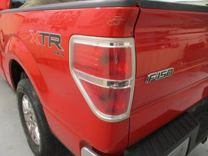 Driver Tail Light Styleside Bright Border Fits 09-14 FORD F150 PICKUP
