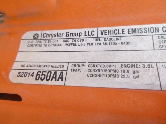 Speedometer Cluster 100 MPH Fits 12 WRANGLER 1233195