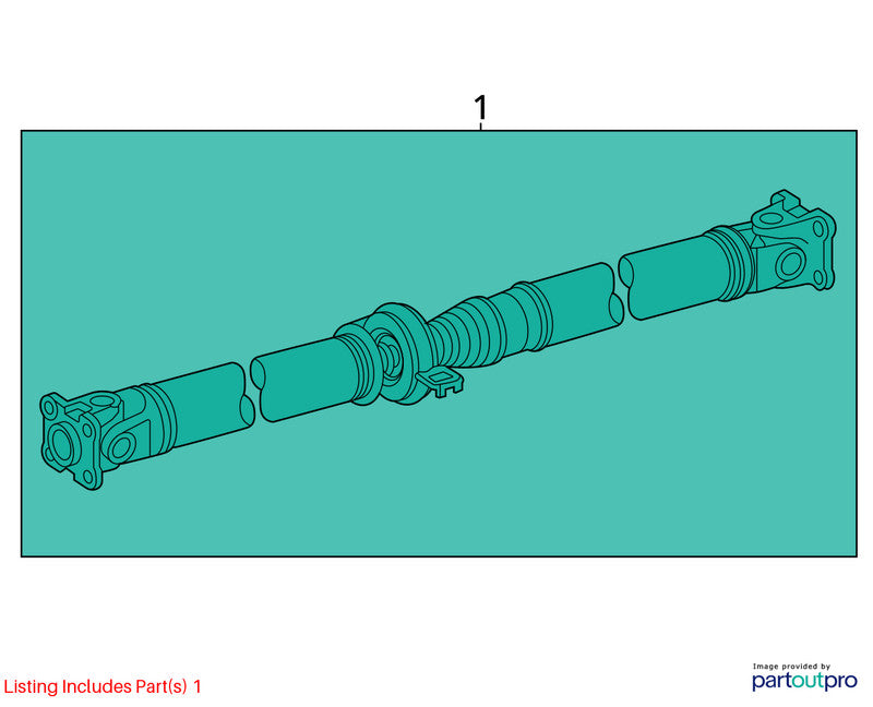 Rear Drive Shaft Fits 06-18 RAV4 2051474