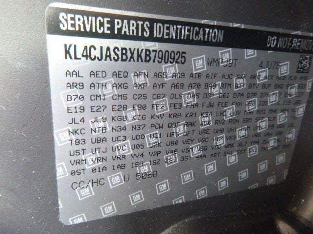 Starter Motor Fits 14-21 ENCORE 1610969