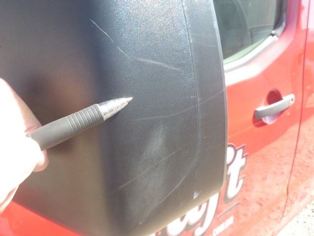 Driver Side View Mirror Manual Black Fits 12-21 NV 1500 1559509