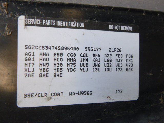 Air Cleaner 3.5L VIN 4 8th Digit Opt L66 Fits 04-07 VUE 1130621