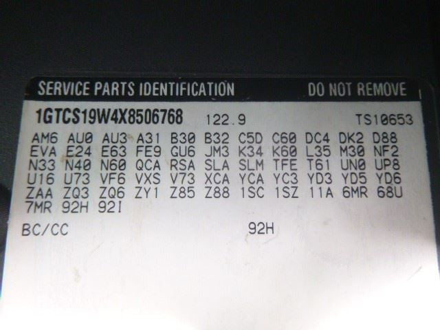 Steering Gear/Rack Power Steering Opt Z85 Fits 95-03 S10/S15/SONOMA 15