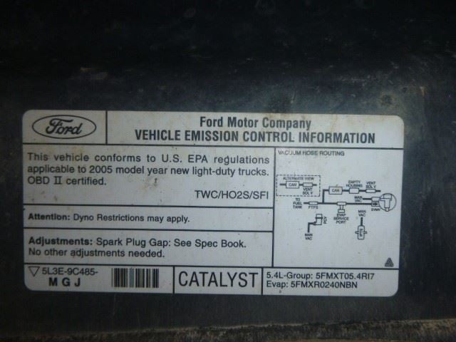 Driver Headlight Bright Background Fits 04-08 FORD F150 PICKUP 1553666
