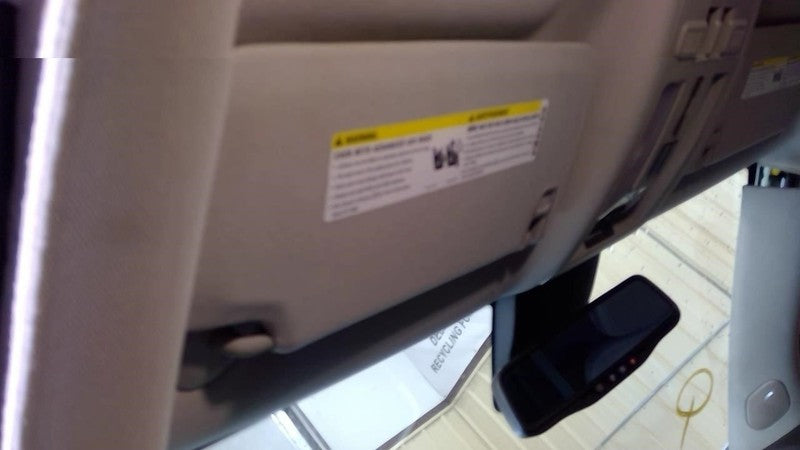Driver Left Sun Visor Fits 10-14 SRX 1919118