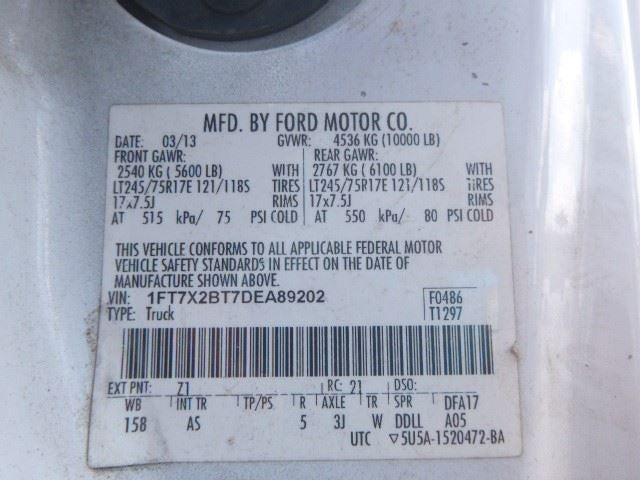 Front Axle Srw 3.55 Ratio Fits 13-16 FORD F250SD PICKUP 1497177