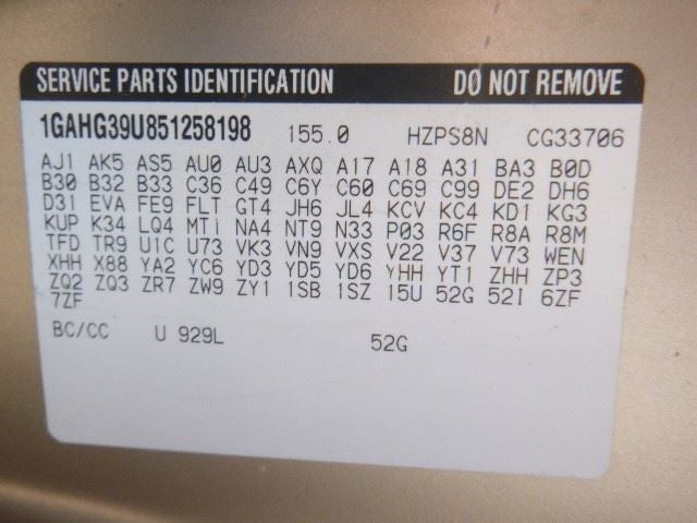Rear Axle Excluding Cutaway Fits 03-09 EXPRESS 3500 VAN 1925745