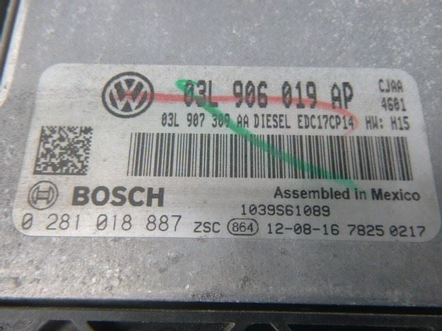 Volkswagen Beetle 2013 Steering Gear Rack 1K1423055M Used 2215