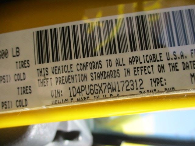 Passenger Side View Mirror Power Heated Fits 07-11 NITRO 1568900