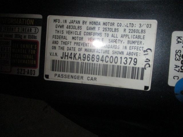 Temperature Control With Navigation System Fits 04 RL 1617128