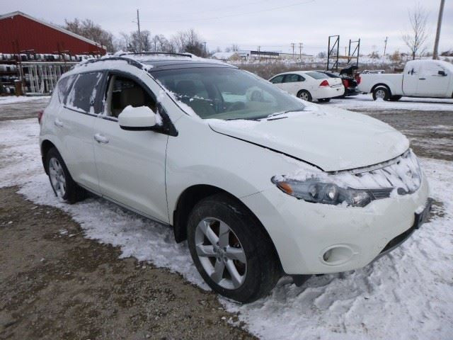 Passenger Right Headlight Halogen Fits 09-10 MURANO 1069179