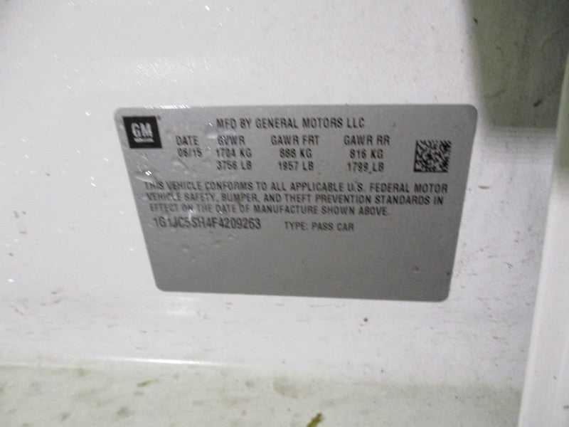 AC Evaporator Fits 13-20 SONIC 2062494