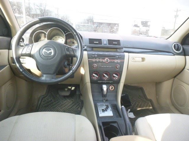 Driver Side View Mirror Power Non-heated Fits 07-09 MAZDA 3 1479541