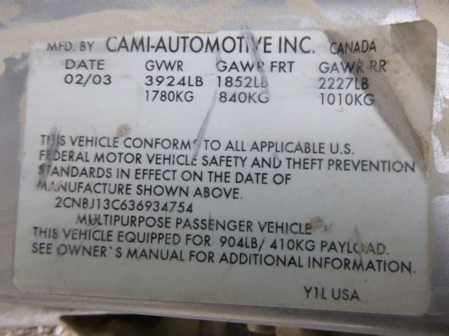 Wheel 15x6 Aluminum 5 Spoke Alloy Base Fits 01-04 TRACKER 1929823