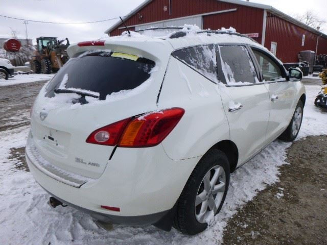 Passenger Right Headlight Halogen Fits 09-10 MURANO 1069179
