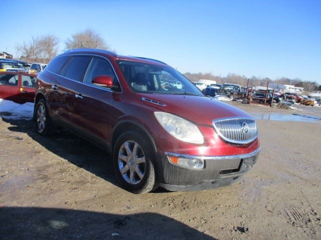 Driver Side View Mirror Power Folding Opt Dnp Fits 08-12 ENCLAVE 19707