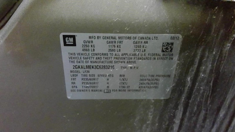 Power Steering Pump Hydraulic Fits 11-17 EQUINOX 1991079