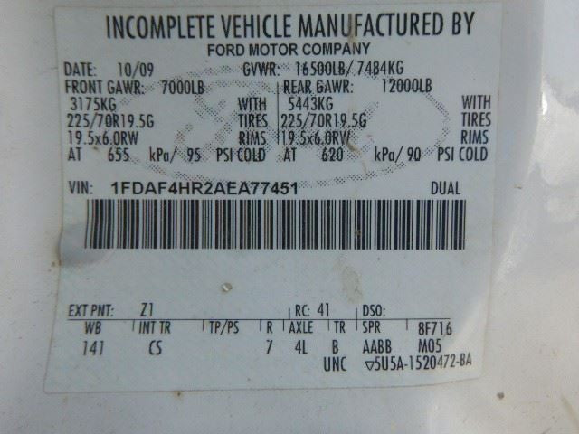 F450SD 2010 Side View Mirror 1204563