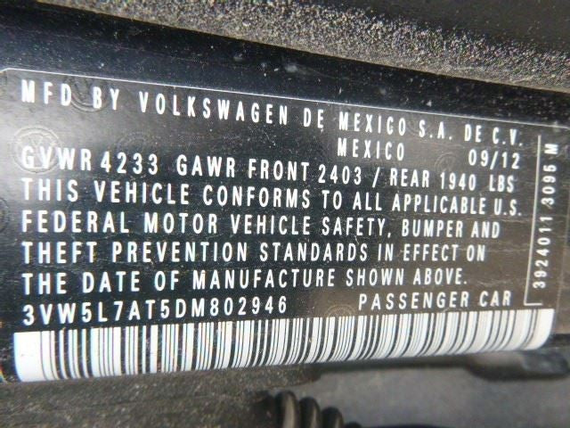 Volkswagen Beetle 2013 Steering Gear Rack 1K1423055M Used 2215