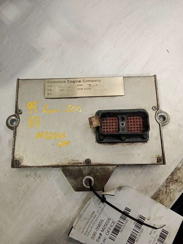 Engine ECM Electronic Control Module Diesel Fits 99 DODGE 2500 PICKUP