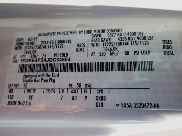 E450SD 2018 Alternator 1619468