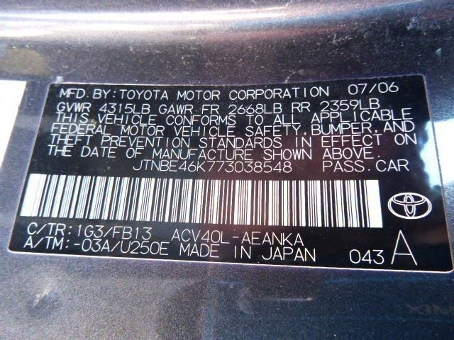 Wheel 16x6-1/2 Steel Fits 07-11 CAMRY 1641345