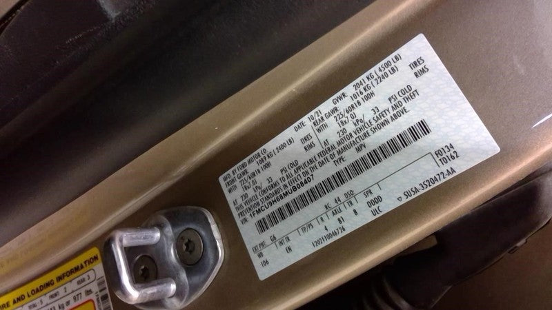 Ford Escape 2021 Headrest Used 2532