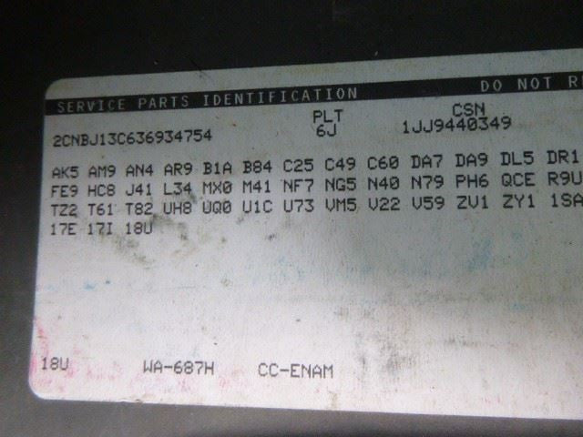 Wheel 15x6 Aluminum 5 Spoke Alloy Base Fits 01-04 TRACKER 1929823