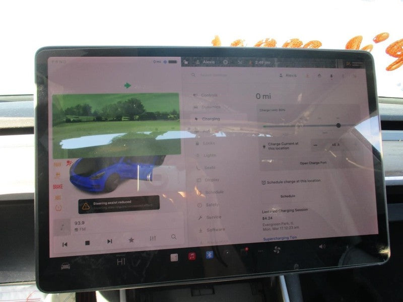 TESLA 3 2020 Side View Mirror 1713366